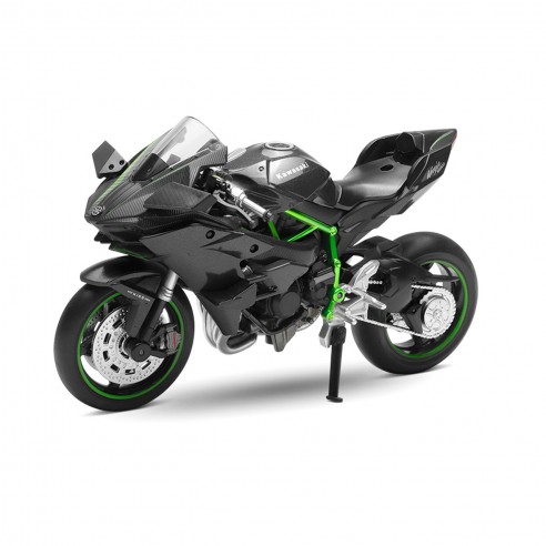 KAWASAKI NINJA H2R 1:12 NEGRA D00403