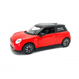 BMW MINI COOPER 1:28 ROJO...