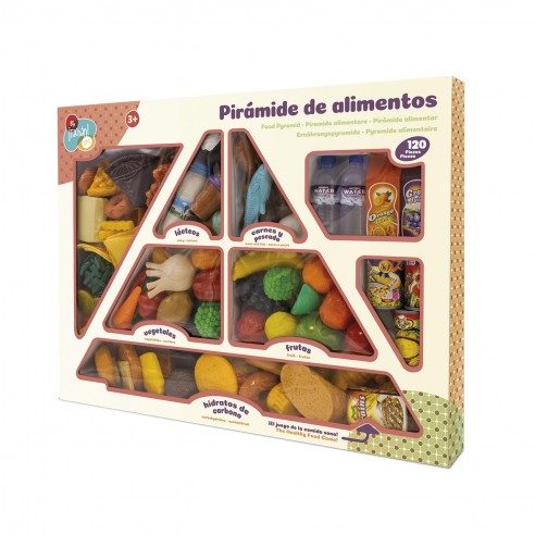 FOOD PYRAMID 120 PIECES TACHAN