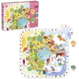 PUZZLE XXL ESTACIONES...