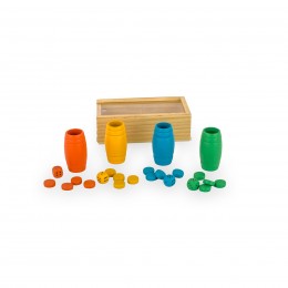 ACC. WOODEN PARCHÍS SET FOR...