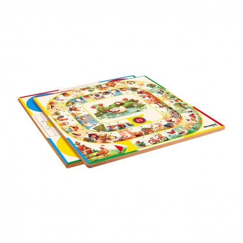 PARCHIS-OCA BOARD GAME, 40X40 CM, D00432