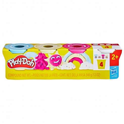 PLAY-DOH PACK DE 4 BOTES ESPECIAL...