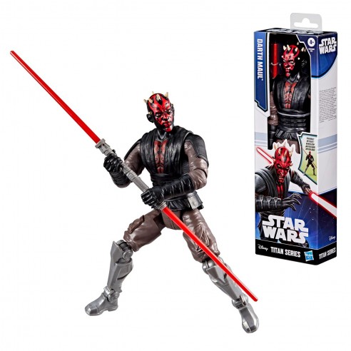 FIGURA STAR WARS TITAN DARTH MAUL...