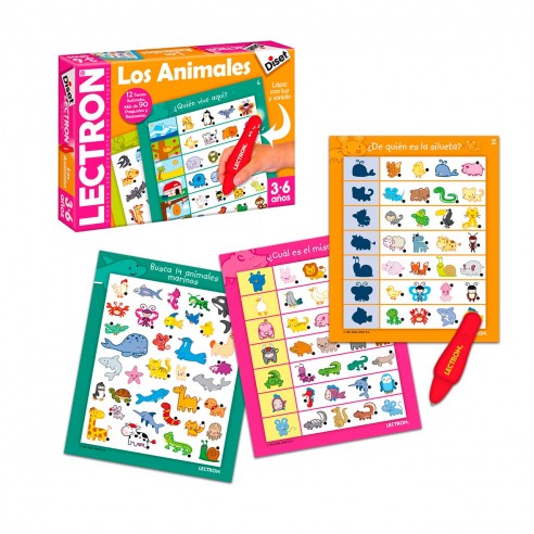 LECTRON LAPIZ LOS ANIMALES  R.63883...