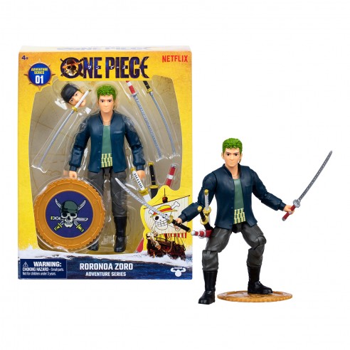 ONE PIECE ZORO ACTION FIGURE 63314 MOOSE