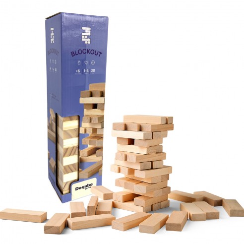 CLASSIC WOODEN BLOCKOUT D00332