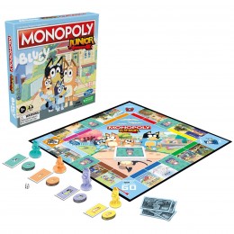 MONOPOLY JUNIOR BLUEY GAME...