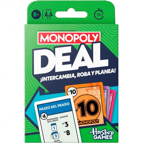 MONOPOLY DEAL REFRESH G0351 HASBRO
