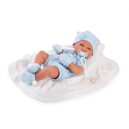 NEWBORN DOLL KNITTED TOWEL 42 CM...