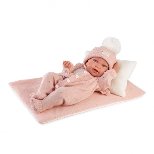 MUÑECA RECIEN NACIDA PIPA COLCHA...