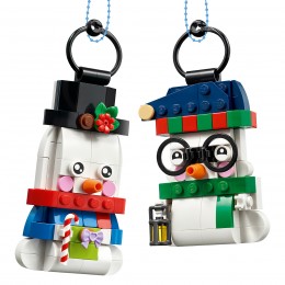 LEGO SNOWMAN DECORATIONS 40812 2