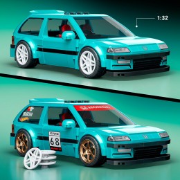 CAR HONDA CIVIC HOT WHEELS... 2