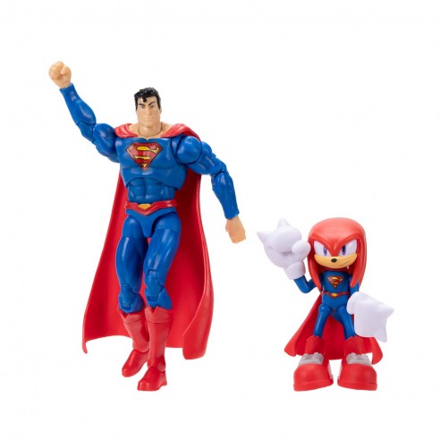 KNUCKLES AND SUPERMAN FIGURE PACK...