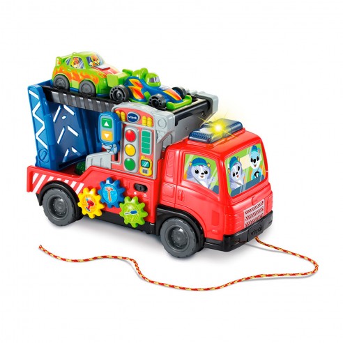CAR TRANSPORT TRAILER FOR LOADING AND...