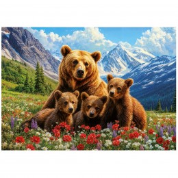 1,000-PIECE PUZZLE: GRIZZLY... 2