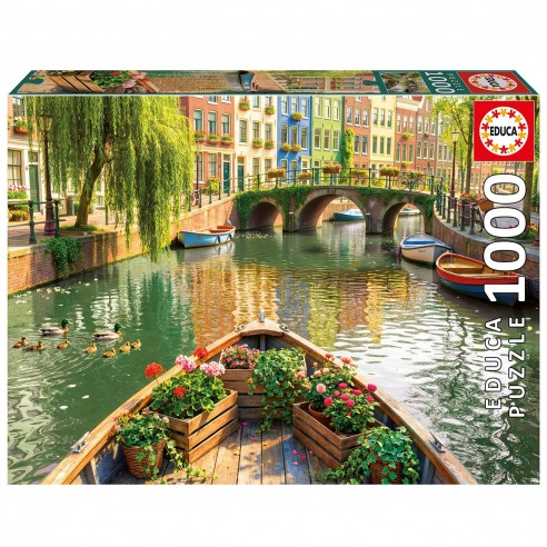 1000-PIECE PUZZLE: BOAT RIDE IN...