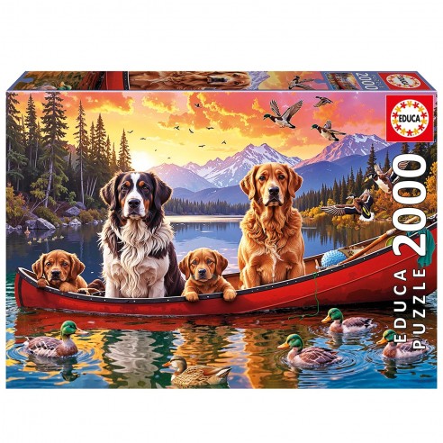 PUZZLE 2000 SUNDAY WITH THE KIDS...