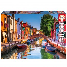3000-PIECE PUZZLE: BURANO,...