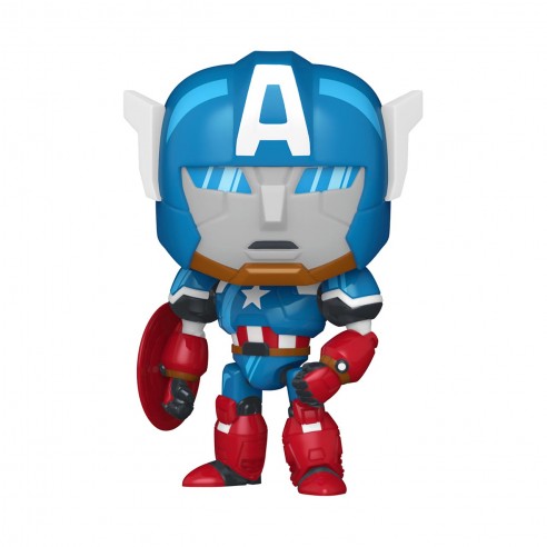 FUNKO POP! CAPTAIN AMERICA MECH  WHAT...