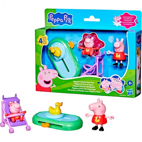 PEPPA Y EVIE VAN AL PARQUE G0528 HASBRO
