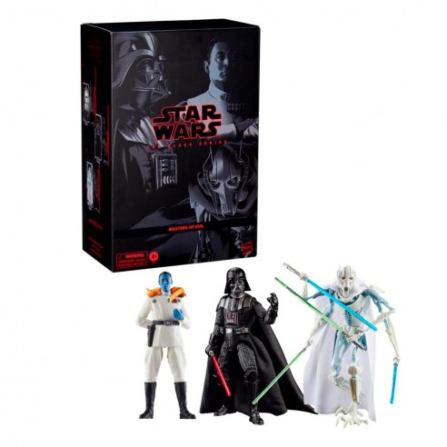 3 PACK MASTERS OF EVIL STAR WARS...