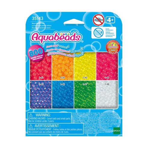 NEON BEADS REFILL 35143 AQUABEADS