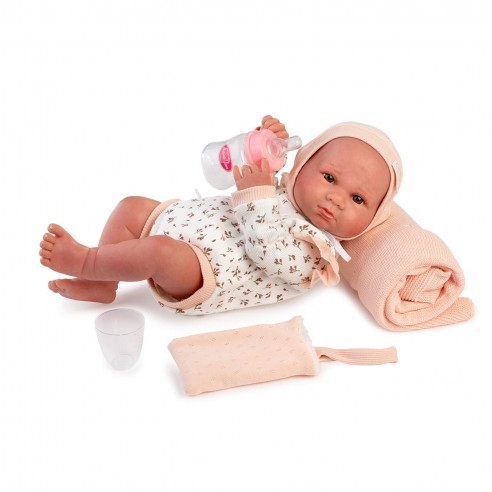 LUCA REBORN DOLL WITH BABY BOTTLE...