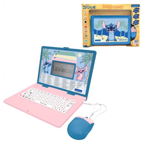 PORTÁTIL EDUCATIVO BILINGÜE STITCH...