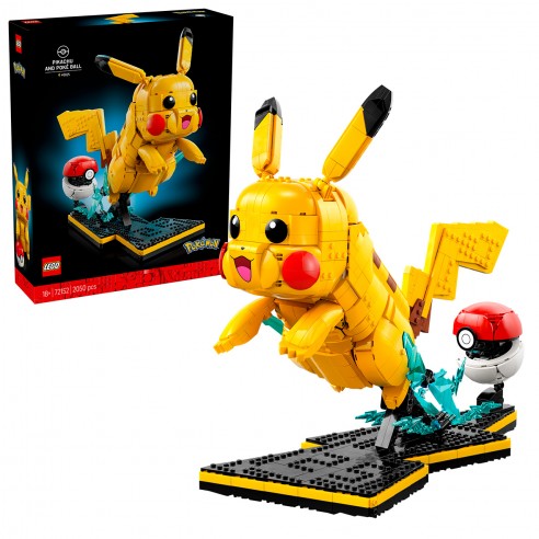 PIKACHU Y POKÉ BALL 72152 LEGO POKEMON