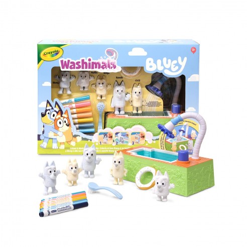 WASHIMALS SET 5 MASCOTAS CON PISCINA...