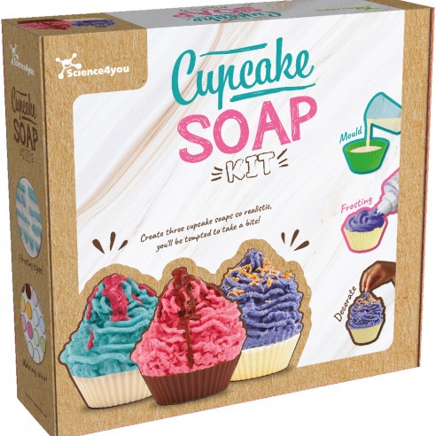 CUPCAKE SOAPS 80004923 SCIENCE4YOU