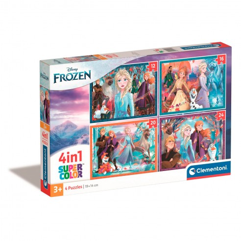 PUZZLE PROGRESIVO 4 EN 1 FROZEN 21518...