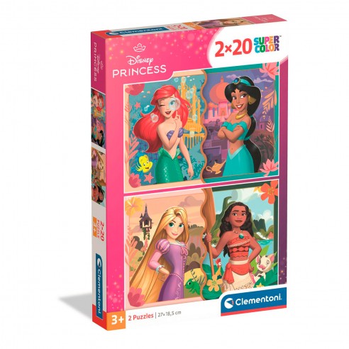 2X20 DISNEY PRINCESSES PUZZLE 24092...