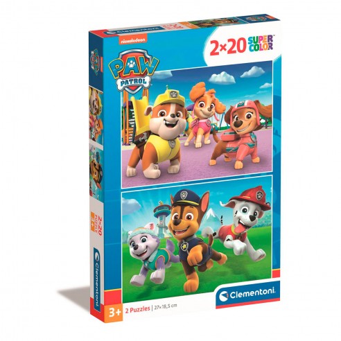 PUZZLE 2X20 PATRULLA CANINA 24800...