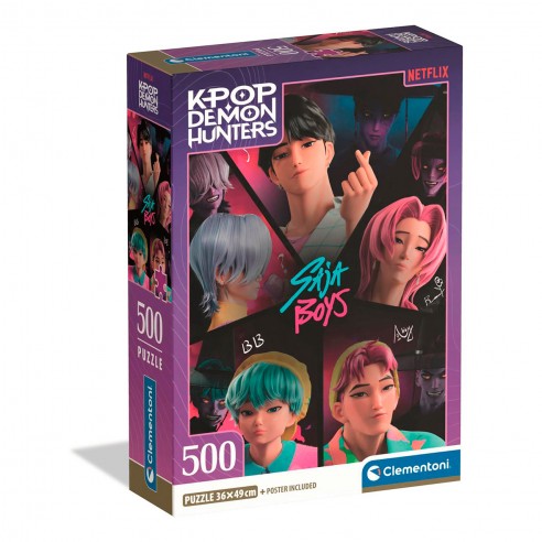 500-PIECE K-POP DEMON HUNTERS PUZZLE...