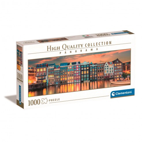 1000-PIECE BRIGHT AMSTERDAM PUZZLE...
