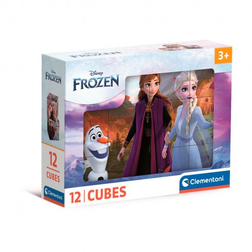 12 FROZEN BLOCKS 41192 CLEMENTONI