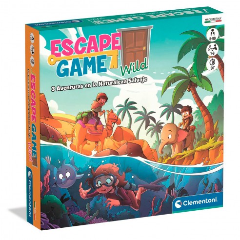 ESCAPE ROOM - WILD 55636 CLEMENTONI