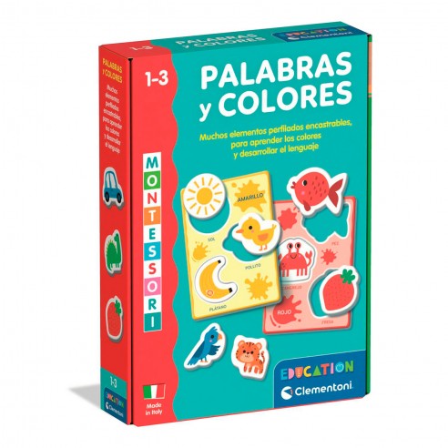 WORDS AND COLORS 55643 CLEMENTONI