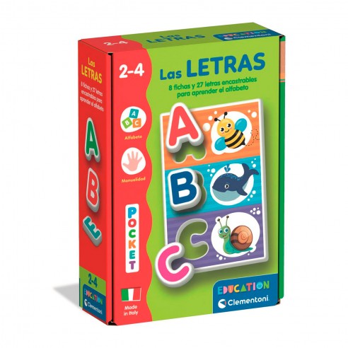 POCKET: LEARNING THE LETTERS 55644...