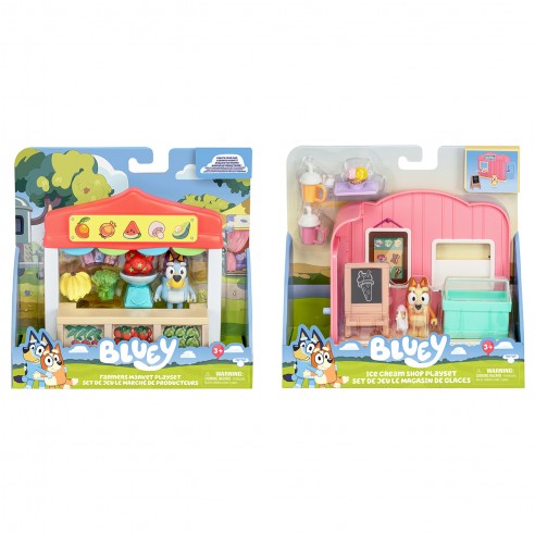 ASSORTED MINI PLAYSET BLUEY 17593 MOOSE