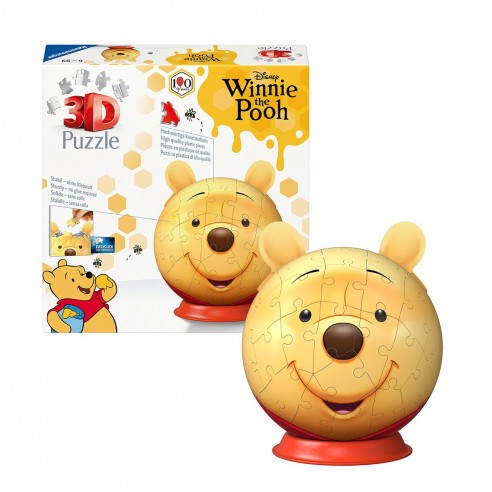 Winnie the Pooh Puzzle with Ears...