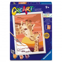 CREART SERIES D GIRAFFES AT...