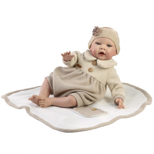 MUÑECA REBORN MONTESSORI NURIA 42CM...