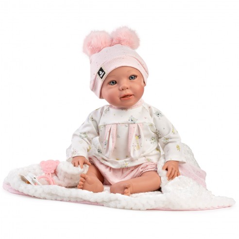 MUÑECA CON PESO NIEVES 38 CM 10328 GUCA