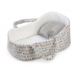 BLUE AND GRAY BASKET WITH...