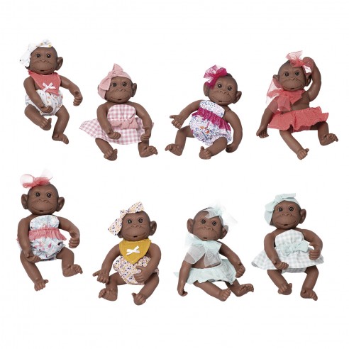 ASSORTED BABY MONKEY 2505 ROSA TOYS