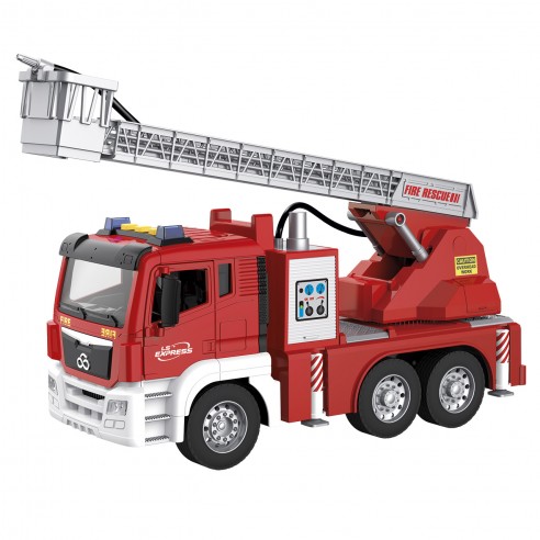 1:10 SCALE FIRE TRUCK WITH LIGHTS AND...