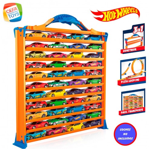 MALETÍN PORTACOCHES 3 EN 1 HOT WHEELS...